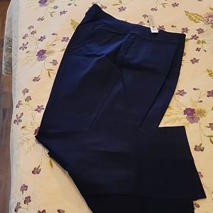 Navy slacks